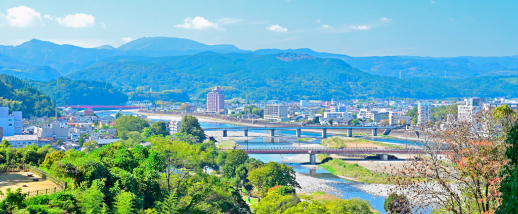 人吉球磨地域の風景